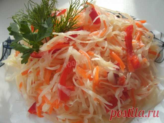 СУТОЧНАЯ КАПУСТА С ЧЕСНОКОМ