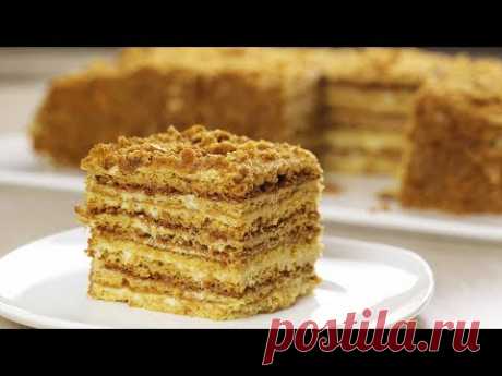 Ох!!! До чего же он ВКУСНЫЙ!!! Это самый вкусный МЕДОВИК, который мне доводилось пробовать. Готовиться всего за 30 минут, тесто очень легкое и БЕЗ РАСКАТКИ К...