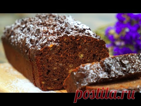 Всё смешал и в духовку! Вкусный шоколадный кекс | Кулинарим с Таней