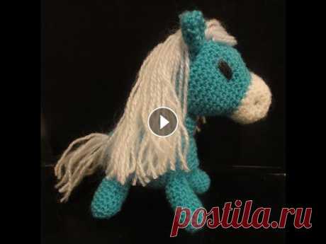 ЛОШАДКА символ 2014 года Часть 1 Вязание крючком HOBU symbol of 2014 Part 1 Crocheting ЛОШАДКА символ 2014 года Часть 1 Вязание крючком HOBU symbol of 2014 Part 1 Crocheting...