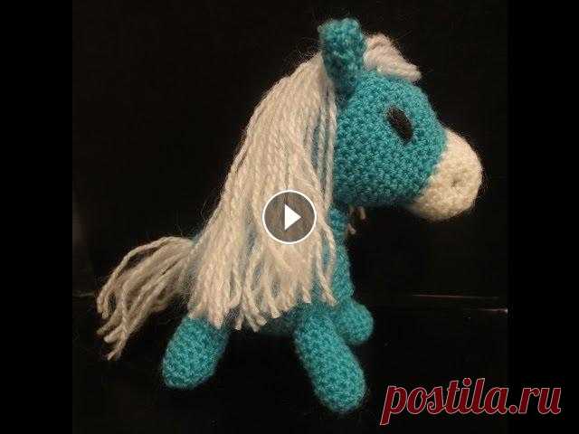 ЛОШАДКА символ 2014 года Часть 1 Вязание крючком HOBU symbol of 2014 Part 1 Crocheting ЛОШАДКА символ 2014 года Часть 1 Вязание крючком HOBU symbol of 2014 Part 1 Crocheting...