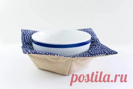 Подставки для мисок в микроволновку: зачем они нужны и как их сшить — Мастер-классы на BurdaStyle.ru