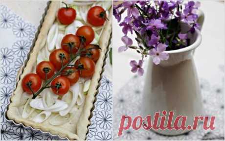 Quiche. Киш с томатами и мягким сыром. - La Pâtissière — LiveJournal