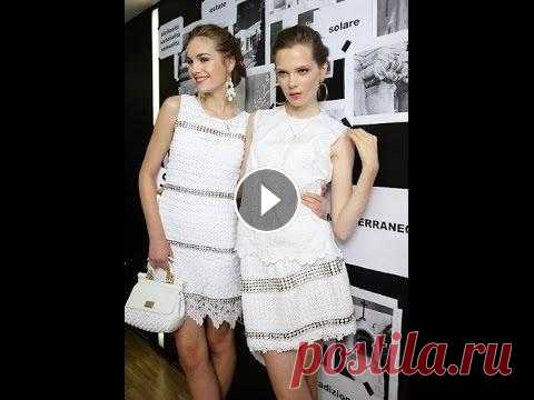 платье крючком в стиле D&G. 3. Вторая часть изделия. платье крючком в стиле D&G. 3. Вторая часть изделия....