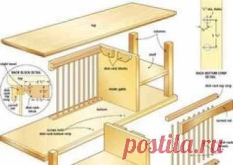 Build It Yourself: Plate Rack