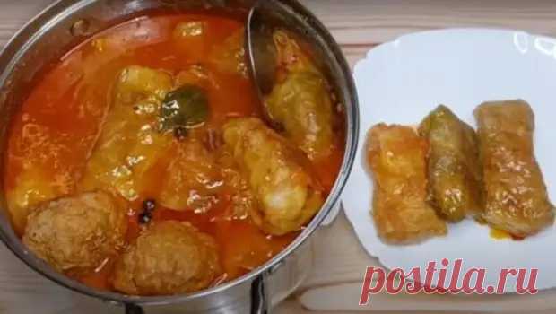 Сочные голубцы по очень вкусному рецепту. Съедаются моментально - Poejka - Медиаплатформа МирТесен