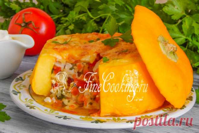 Патиссоны фаршированные Очень простое, вкусное и сочное второе блюдо, которое можно приготовить из доступных сезонных продуктов.