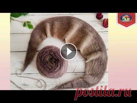 Бактус спицами "Сумерки" Часть 1 Бактус спицами "Сумерки" Часть 1...