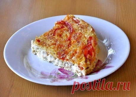 Как приготовить запеканка из куриной грудки - рецепт, ингридиенты и фотографии