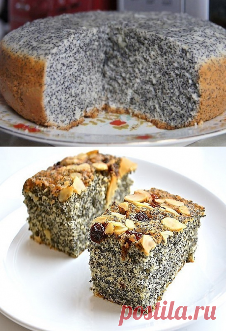 Пирог маковник: быстро, просто и невероятно вкусно