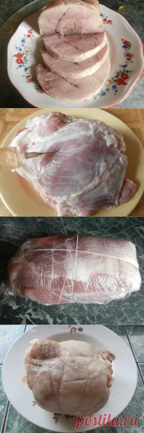 Натуральная домашняя ветчина