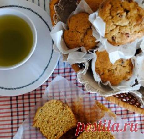 Невыразимая легкость кулинарного бытия...: Тыквенные маффины на сметане