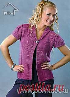 Жакеты » Вязание крючком и спицами схемы и модели