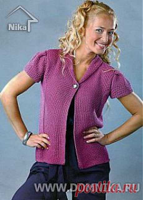 Жакеты » Вязание крючком и спицами схемы и модели