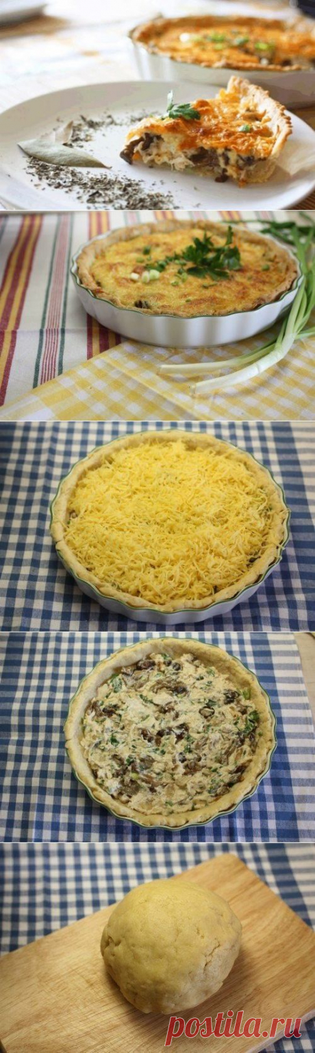 Вкусный и безумно сытный Пирог &quot;Курино-грибной жульен&quot; | Поваренный сайт