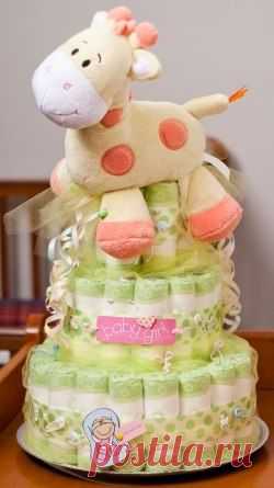 Торт из памперсов