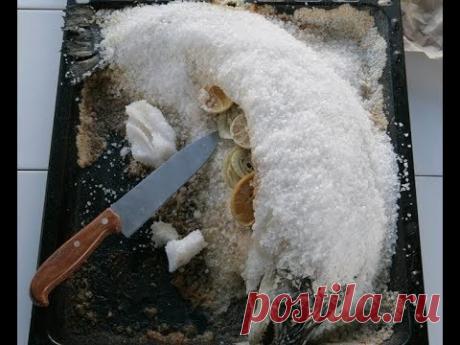 Юлия Высоцкая — Семга, запеченная в соли