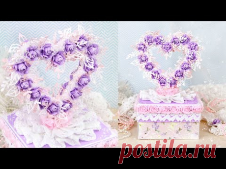 КРАСОТА из БУМАГИ своими руками 💗🤎 Идея подарка на 14 Февраля. Что подарить на День Влюбленных
