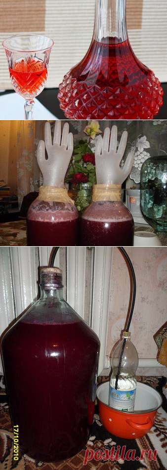 Домашнее вино из никому не нужного варенья