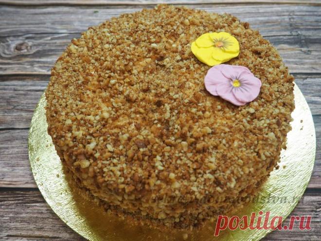 Ленивый медовик — рецепт без раскатки коржей