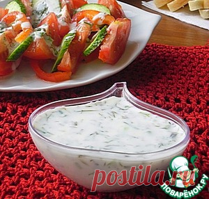 Соус из простокваши от Ю.В. - кулинарный рецепт