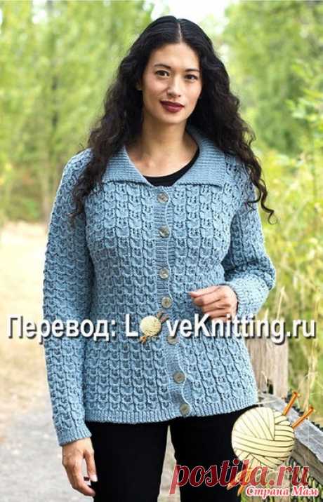 Кардиган от дизайнера Melissa Leapman. Спицы. - ВЯЗАНАЯ МОДА+ ДЛЯ НЕМОДЕЛЬНЫХ ДАМ - Страна Мам