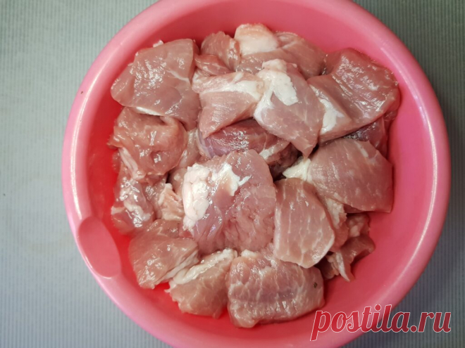 Картофель, тушеный со свининой рецепт с фото пошагово