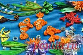 Printre hobby-uri: quilling, kusudama, origami, bijuterii handmade...: Quilling - Aquarium