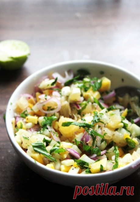 Понятия и обозначения начинающего повара • Приготовление сальсы