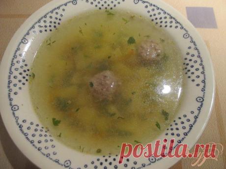 Суп с фрикадельками