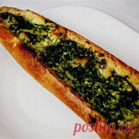 Чесночный хлеб (garlic bread) рецепт – американская кухня, вегетарианская еда: завтраки