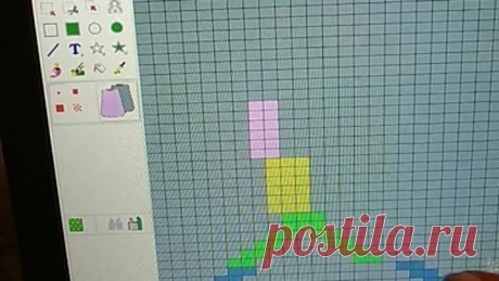 Лопапейса на вязальной машине. Программирование узора в KnittStyler