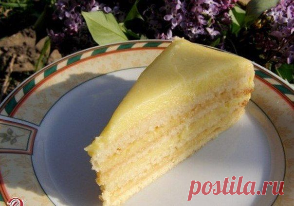 СКАЗОЧНО ВКУСНЫЙ ТОРТ С ТВОРОЖНЫМ ЗАВАРНЫМ КРЕМОМ