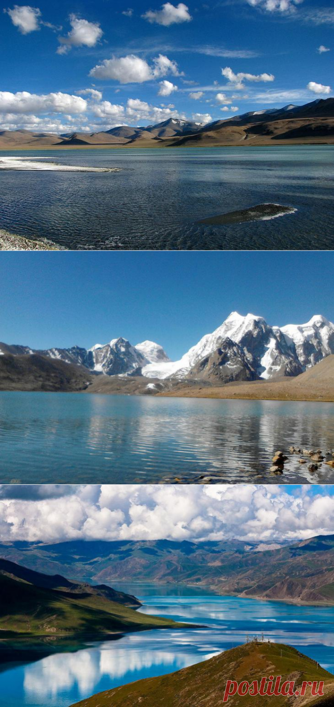 Неземное великолепие озер в Гималаях