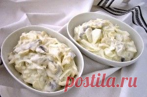 Картофельный салат с селедкой и яблоком - Кулинарный Рай