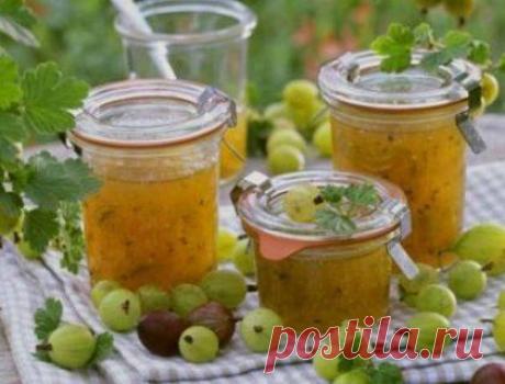 Варенье из крыжовника с апельсинами / Простые рецепты