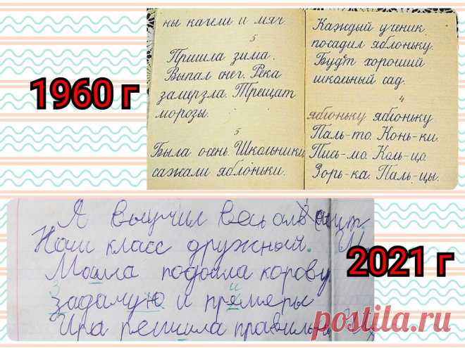Секрет красивого почерка советских школьников. Можно ли его повторить сейчас | Заметки мамы-училки | Яндекс Дзен
