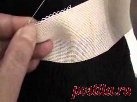 Турецкое кружево- обвязка края,простые узлы - часть 1