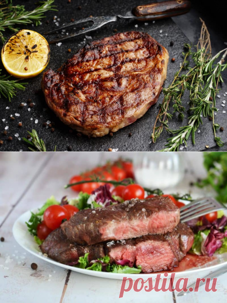 Стейк рибай на сковороде. Универсальный рецепт приготовления стейка, который мне подсказал знакомый шеф повар - На Кухне