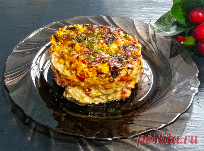 Горбуша, запеченая слоями с овощами и сметаной | Готовим Вкусно и Просто | Яндекс Дзен