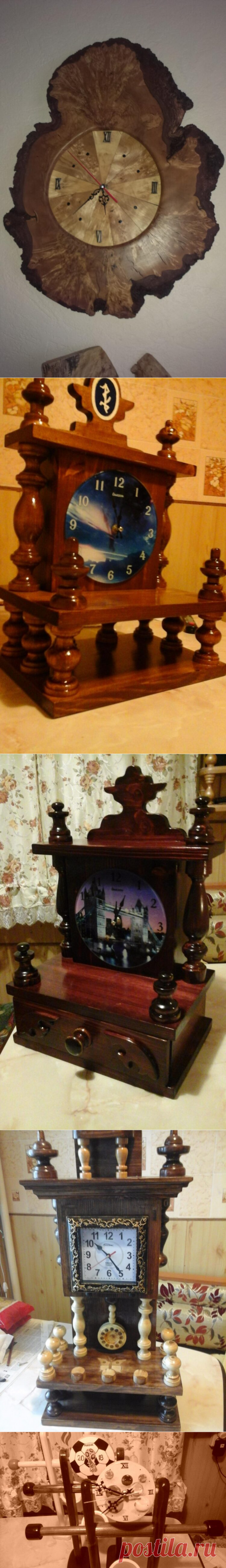 Часы из дерева | | Для тех, кто любит работать с деревом