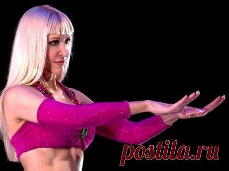 Belly Dance How to: Hand Undulation / Wave / Ripple Move - Belly Dancing - with Neon
