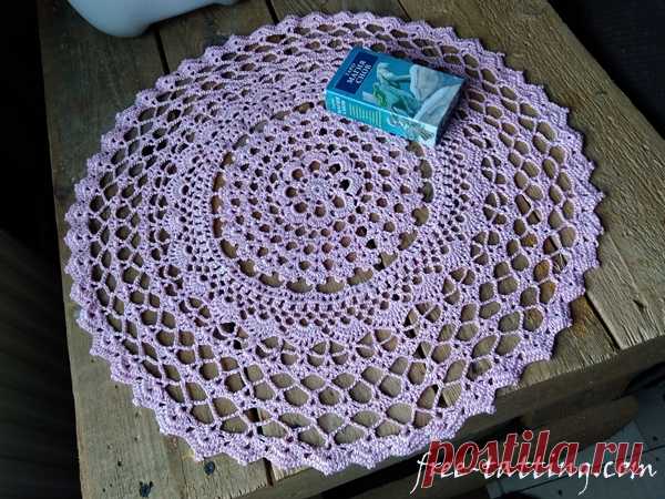 Салфетка крючком схема
Crochet doily pattern

#вязание #вязаниекрючком #крючком #узорыкрючком #схемыкрючком #вяжутнетолькобабушки #цветноевязание #вяжу #салфеткикрючком #салфеткакрючком