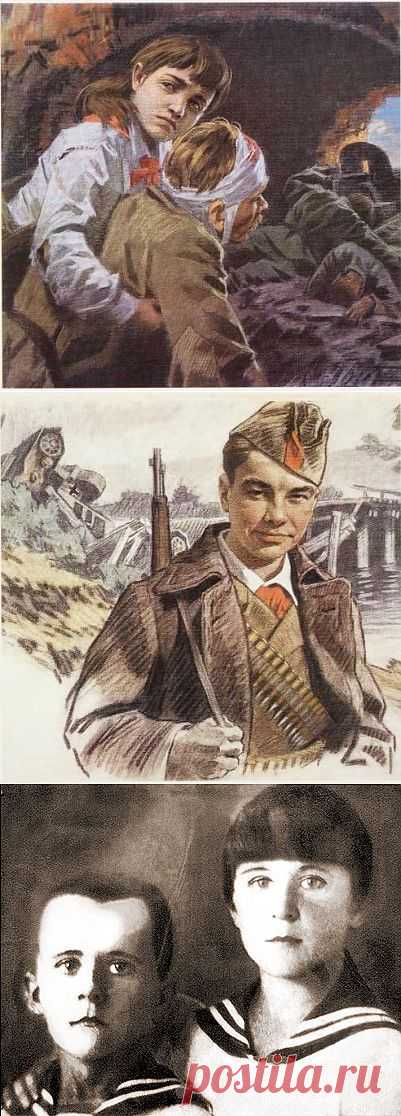 У войны — лицо молодое. Пионеры-герои Великой Отечественной Войны | Я Родился в СССР