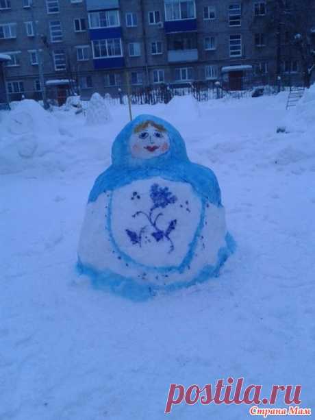 снежная баба