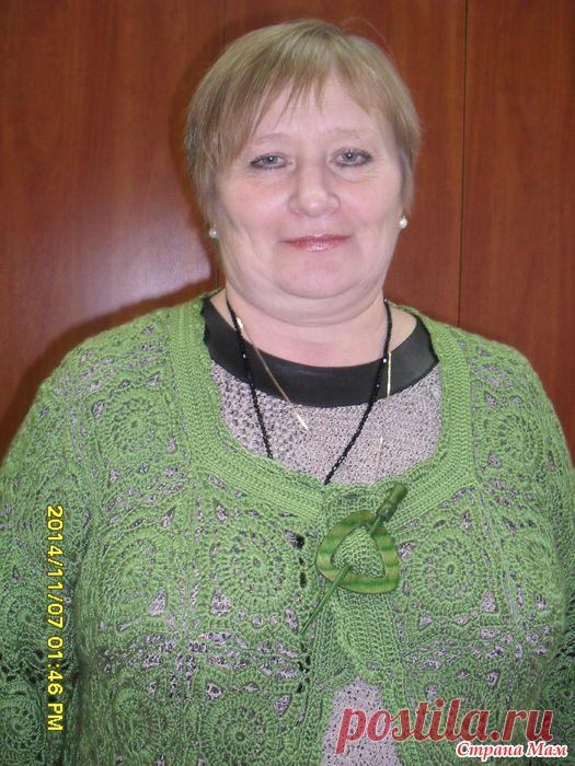 Оливковый кардиган - Вязание - Страна Мам