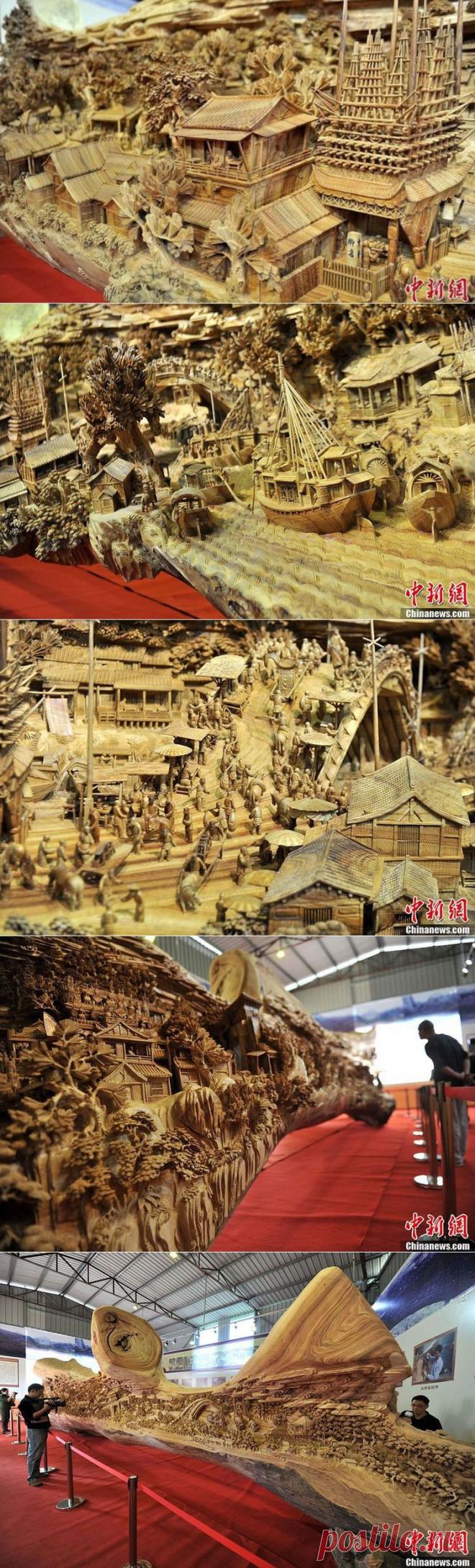 Самая интересная резьба по дереву / Я - суперпупер