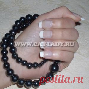 Как сделать французский маникюр