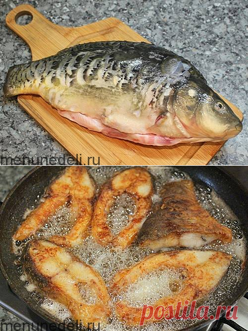 Рецепт как правильно жарить рыбу / Меню недели