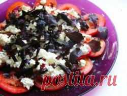 Салат из творога, базилика и помидор - "Вкусные Рецепты" - fybcbvjdyf@mail.ru - Почта Mail.Ru